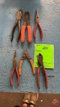 Assorted Lot Of Pliers (See Pictures, One Money)