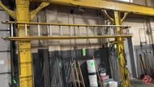 Warner Fiberglass Extension Ladder Approx: 21ft