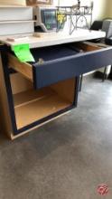 Cabinet And Plastic Counter Piece