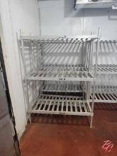 NEW AGE Aluminum Inventory Racks Approx: 48"x20"