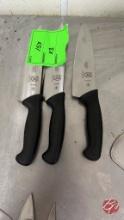 Mercer X30-CR13 Stainless Carving Knives W/ Rubber