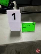 Plastic Table Numbers