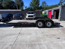 2005 DUAL AXLE FLAT BED TRAILER