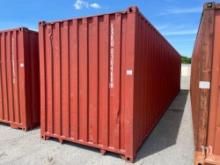 40' High Cube Shipping Container