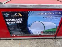 2024 Golden Mount S304015R-PE Dome Storage Shelter