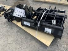 2024 Miva Excavator Attachment Set, 9 Pieces