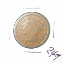 1847- Large Cent