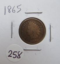 1865- Indian Head Cent