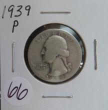 1939-P Washington Quarter