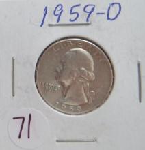 1959-D Washington Quarter