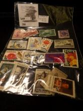 Pack of 17 Mint U.S. Stamps with a face value orf $1.34.