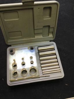 lifetime, nine piece punch, and die set with case