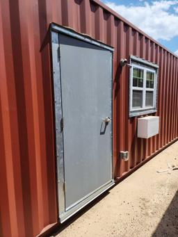 40' STORAGE / OFFICE CONTAINER