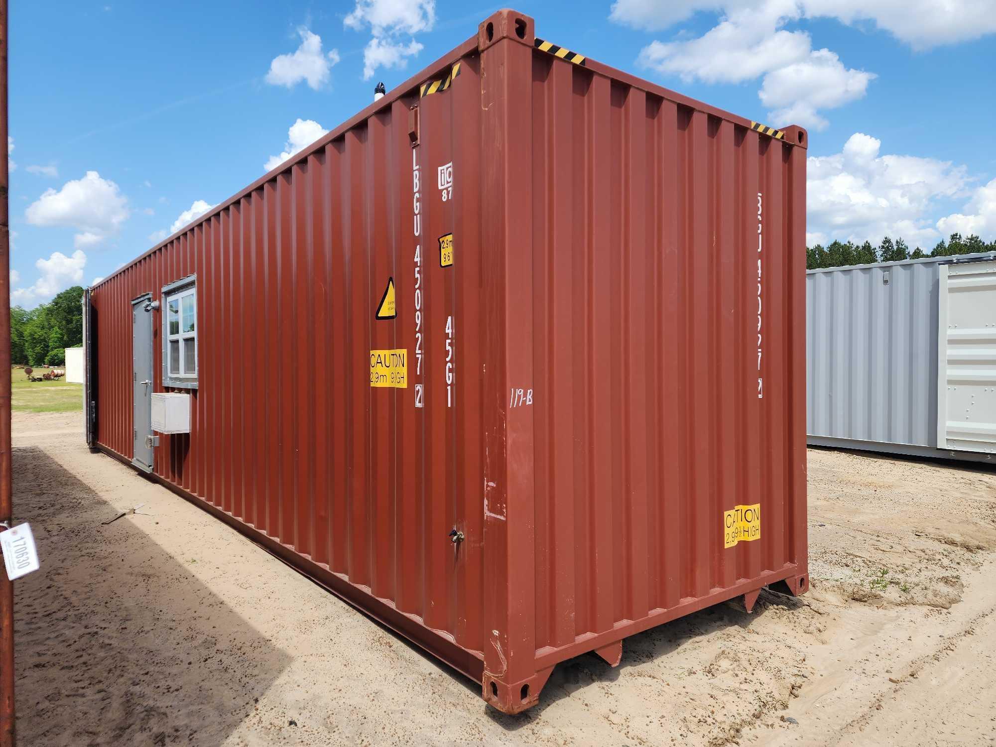 40' STORAGE / OFFICE CONTAINER
