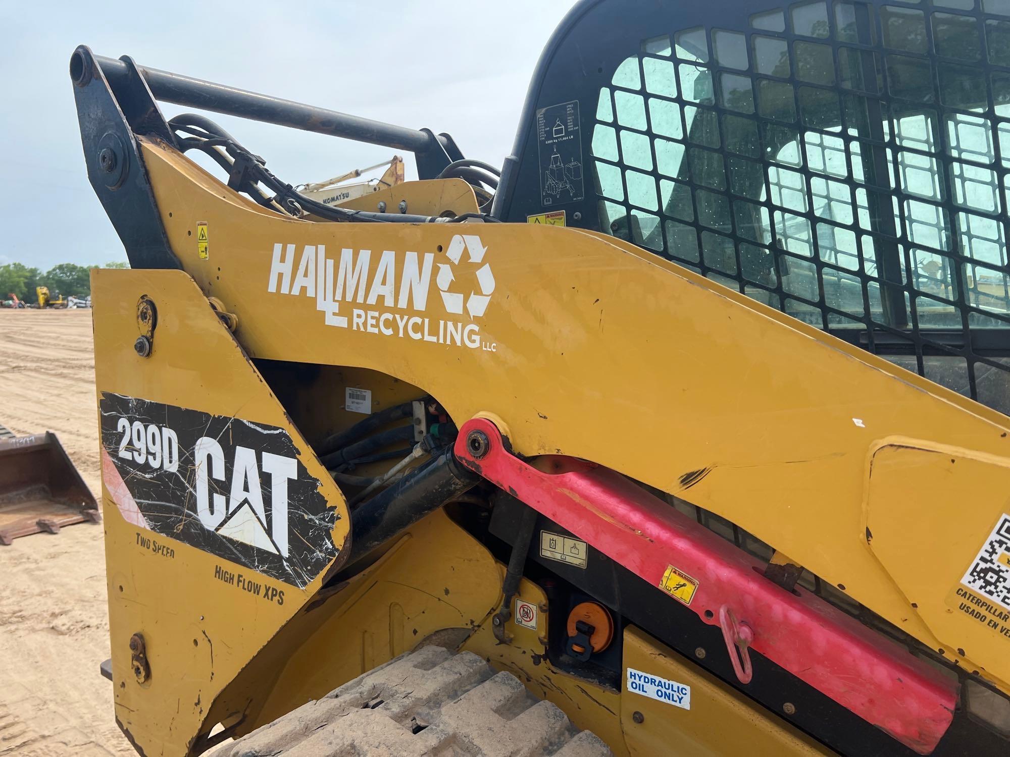 2013 CATERPILLAR 299D SKID STEER