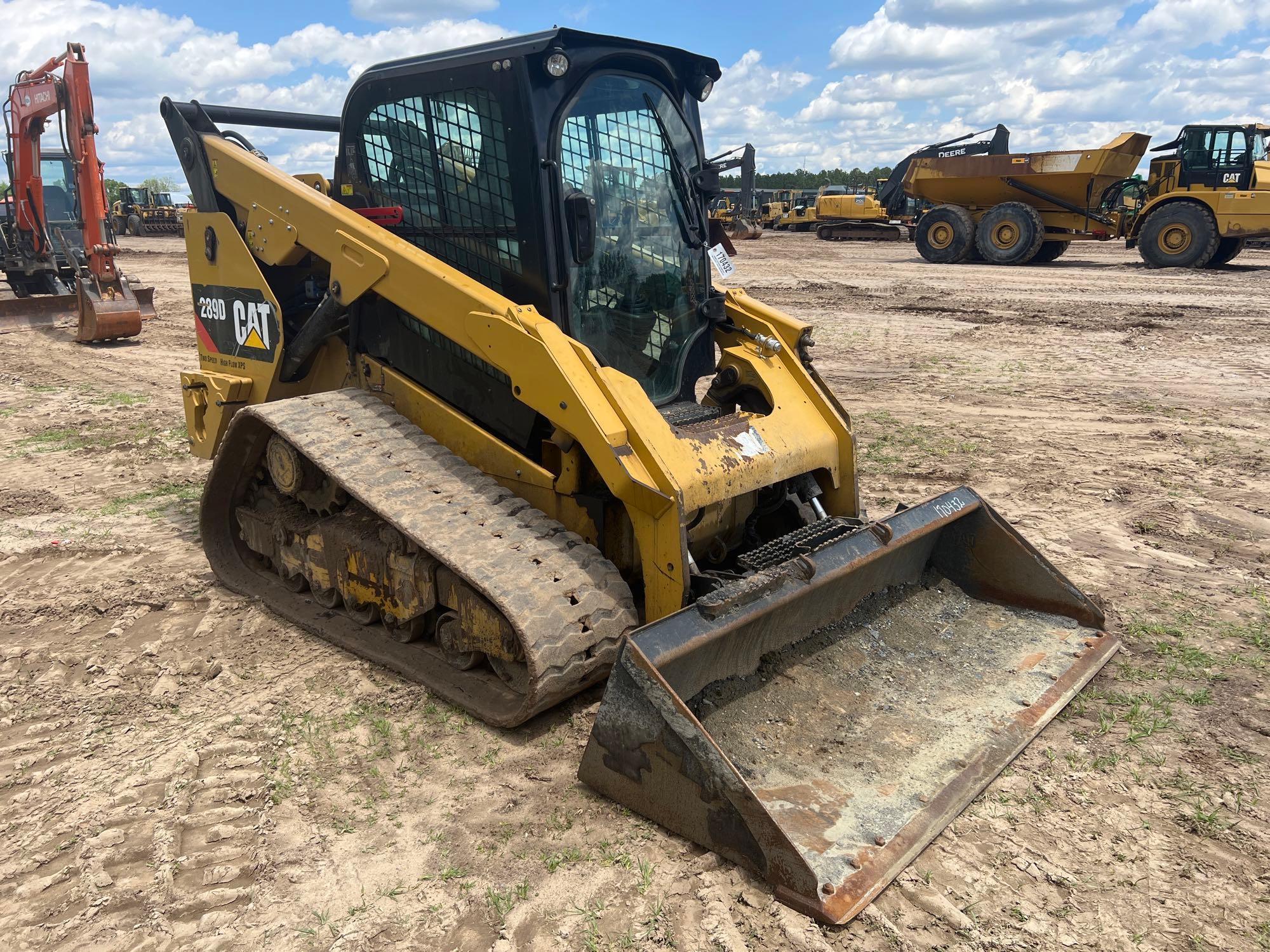 2017 CATERPILLAR 289D SKID STEER