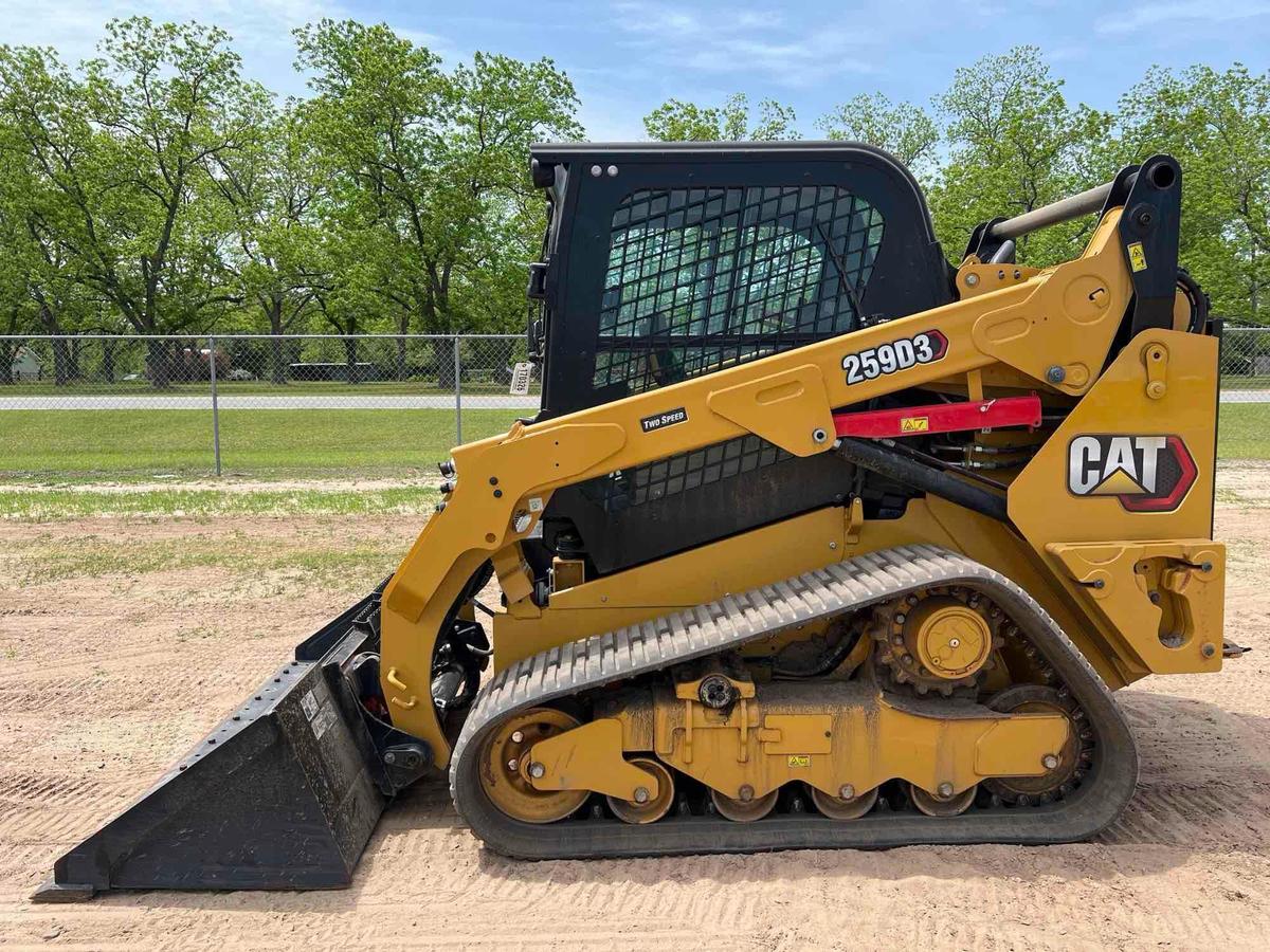 2022 CATERPILLAR 259D3 SKID STEER