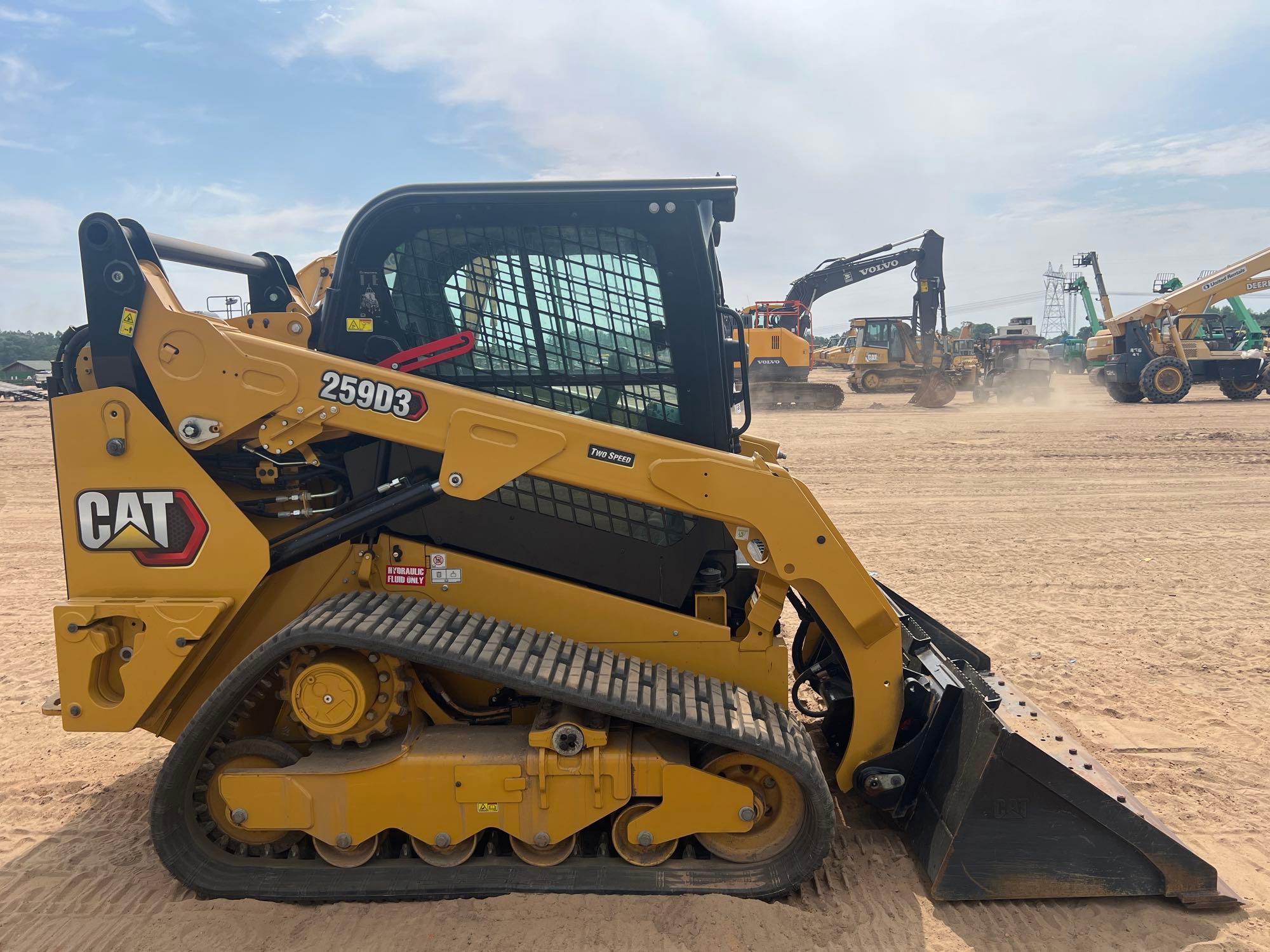 2022 CATERPILLAR 259D3 SKID STEER