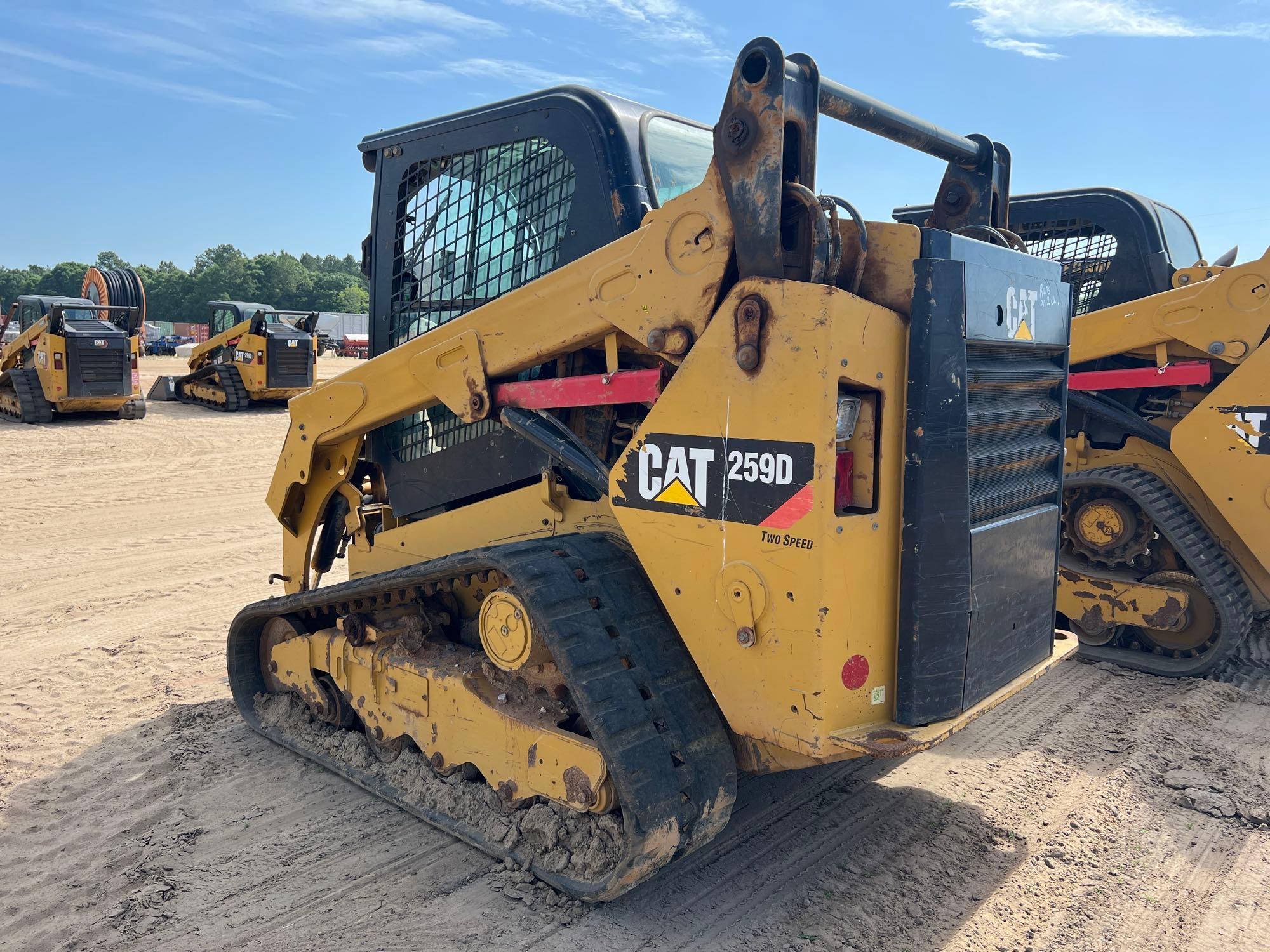 2018 CATERPILLAR 259D SKID STEER