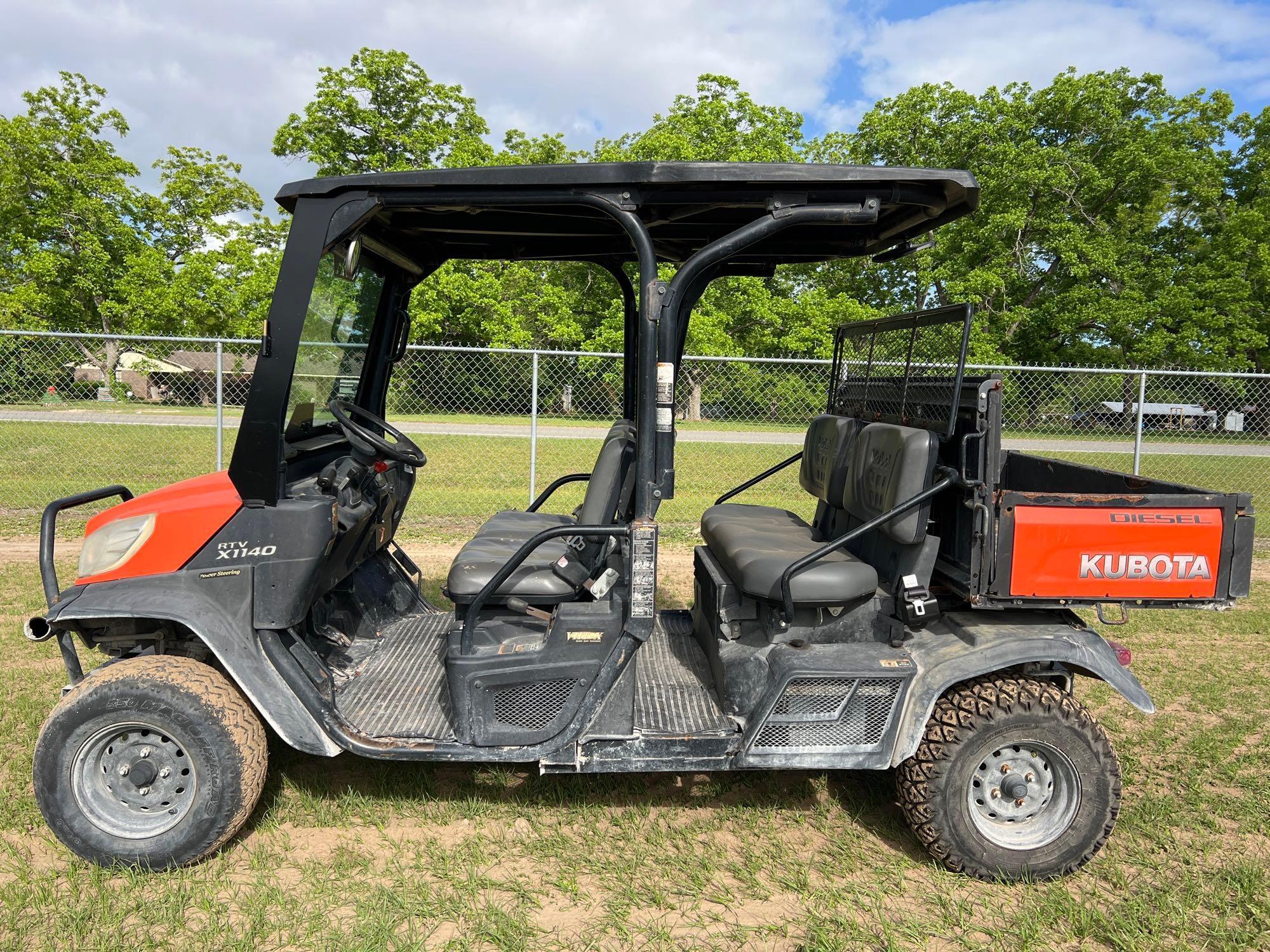 2017 KUBOTA RTV X1140 CREW ATV