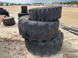 (1) 12.5/80-18 TIRE ONLY (1) 19.5L-24 TIRE ONLY