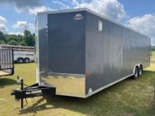 2022 ROCK SOLID 8.5' X 28' V-NOSE CARGO TRAILER