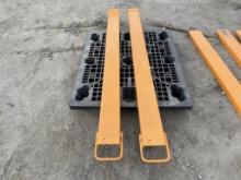 Brand New Wolverine Pallet Fork Extensions (c524e)