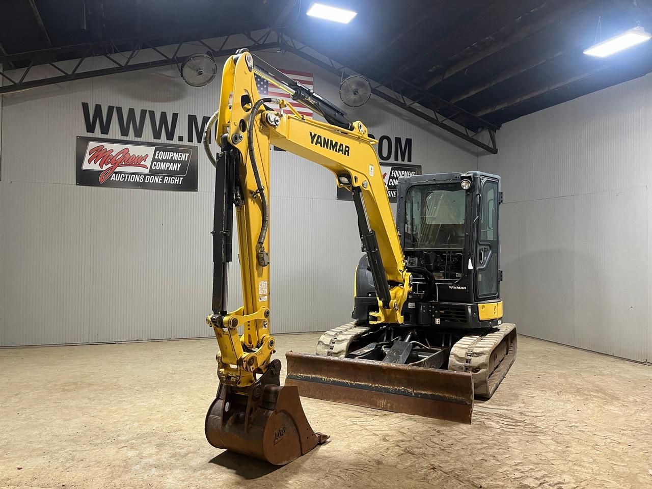 2017 Yanmar VIO55-6A Mini Excavator