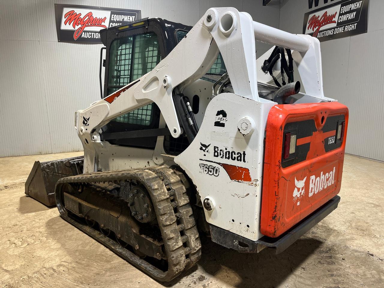 2017 Bobcat T650 Skid Steer Loader