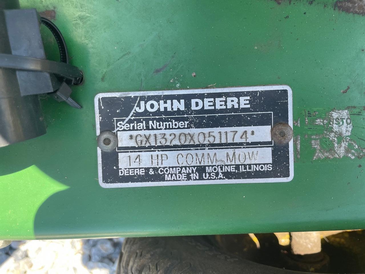 John Deere GX 1320 Walk Behind Mower