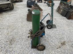 Oxygen/Acetylene Torch With Cart