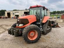 Kubota M126X Tracked Tractor with Cab