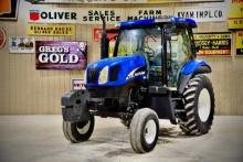 2004 New Holland TS100A Tractor with Cab