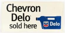 Vintage SST Embossed Chevron Delo Sold Here Sign