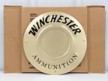 Winchester Ammunition Bullet Base Metal Sign
