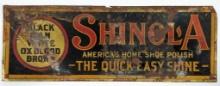 Vintage SST Shinola Shoe Polish Adv. Sign