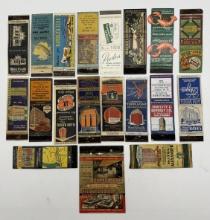 Lot Of Vintage Hotel Advertising Matchbooks & More