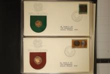 1975 PAPUA NEW GUINEA 6 COIN BU UNC SET IN FDC