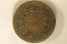 1827 FRENCH COLONIES 5 CENTIMES
