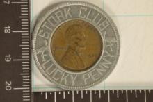 ENCASED 1937 LINCOLN WHEAT CENT STORK CLUB