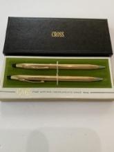 BOXED SET OF CROSS PEN & PENCIL