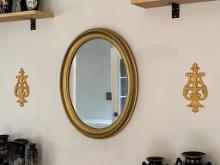 MIRROR AND MEDALLIONS