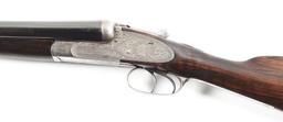 (A) CHARLES BOSWELL SIDE BY SIDE 12 GAUGE SHOTGUN.