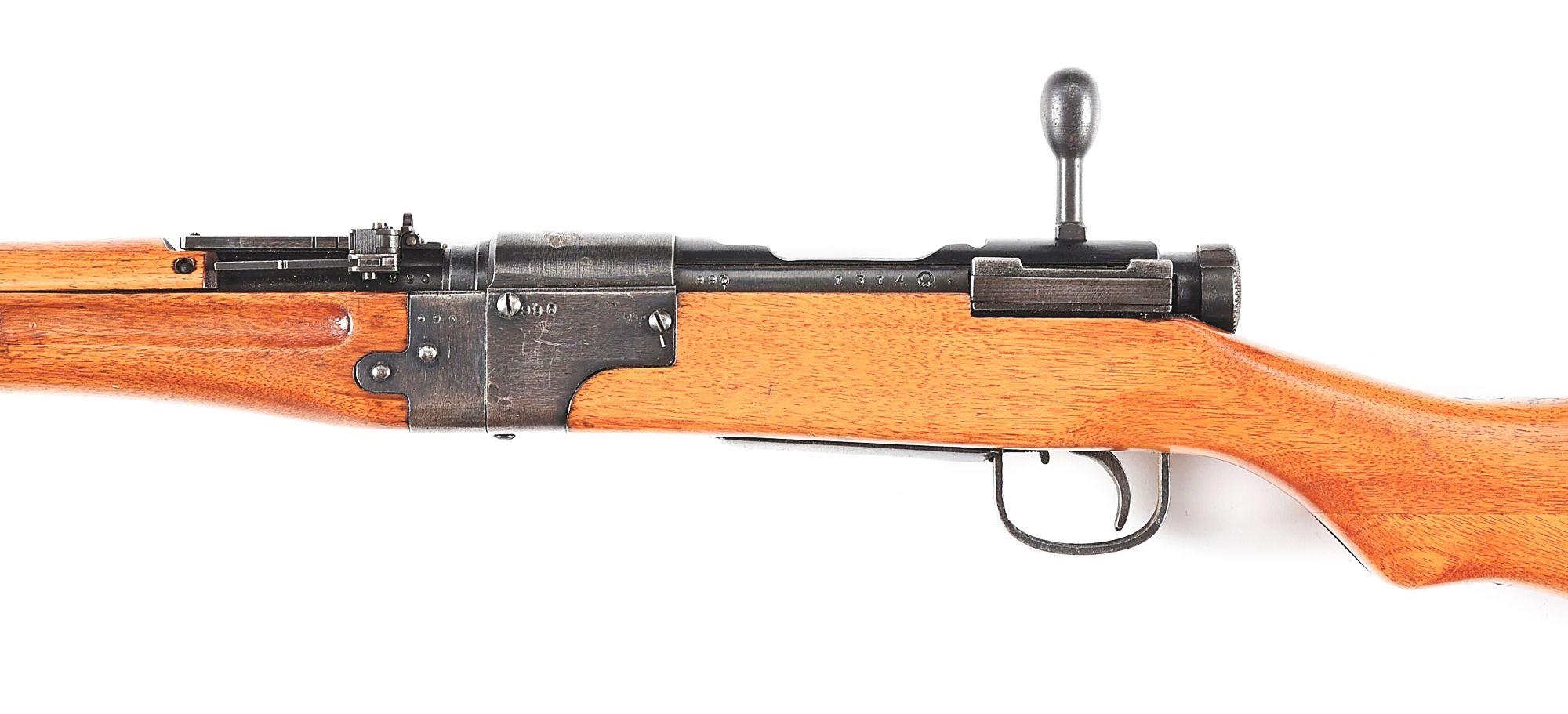 (C) NICE EARLY NAGOYA TYPE 2 PARATROOPER BOLT ACTION RIFLE.