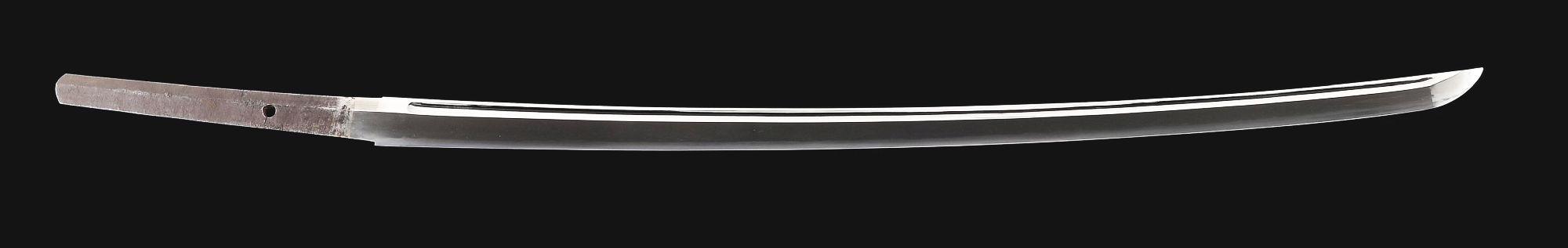 A MUMEI KATANA WITH ATTRIBUTION TO 6TH GENERATION HIZEN TADAYOSHI, IN KOSHIRAE.