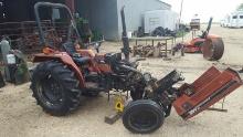 Case 255 Salvage Tractor