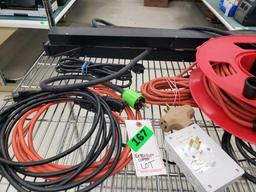 Lot of Assorted Extension Cords and Multi-Outlet Bars