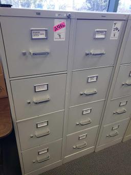 (7) Vertical File Cabinets
