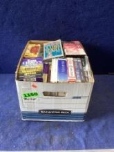 Box Lot of Audio Book Cassettes