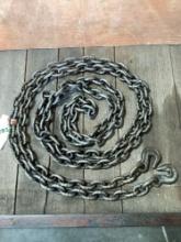 20.ft Chain and hooks